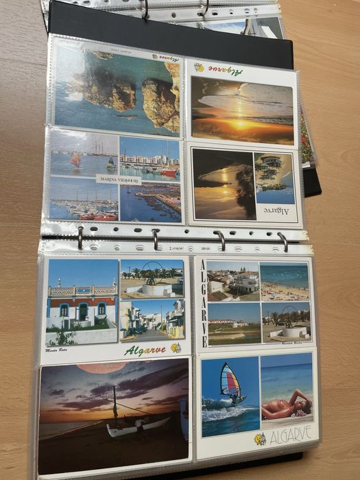 Coleção de postais