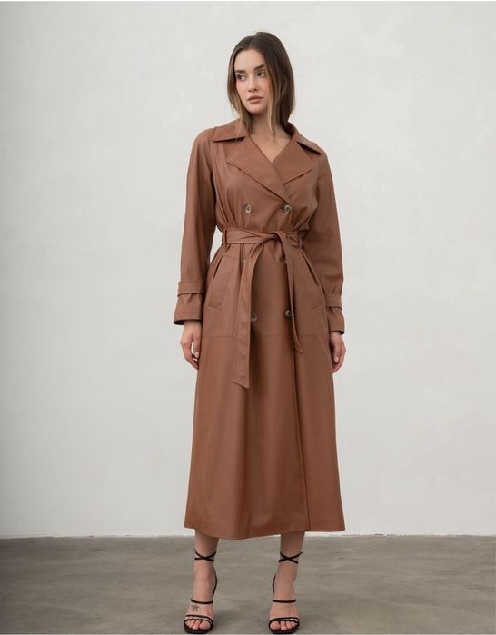 Продам тренч з екошкіри Week українский бренд