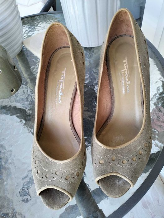 Sapatos em Pele Elegantes (Salto 9cm)