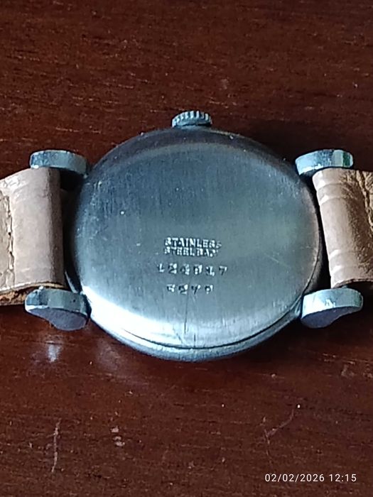 Relógio Suíço Fulton mecânico Excelente exemplar de Época Anos 50
