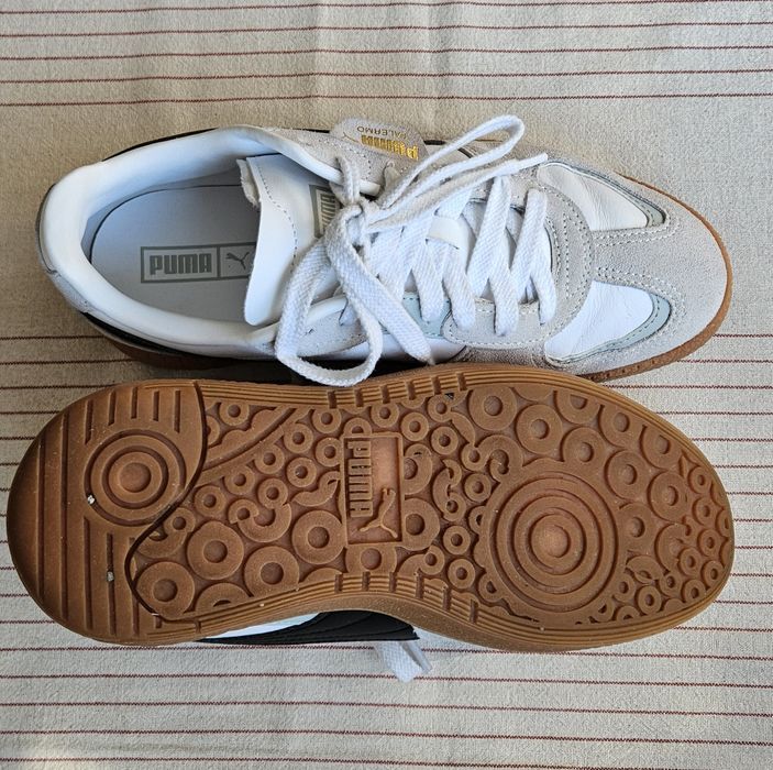Sneakersy Puma Palermo damskie białe idealne!