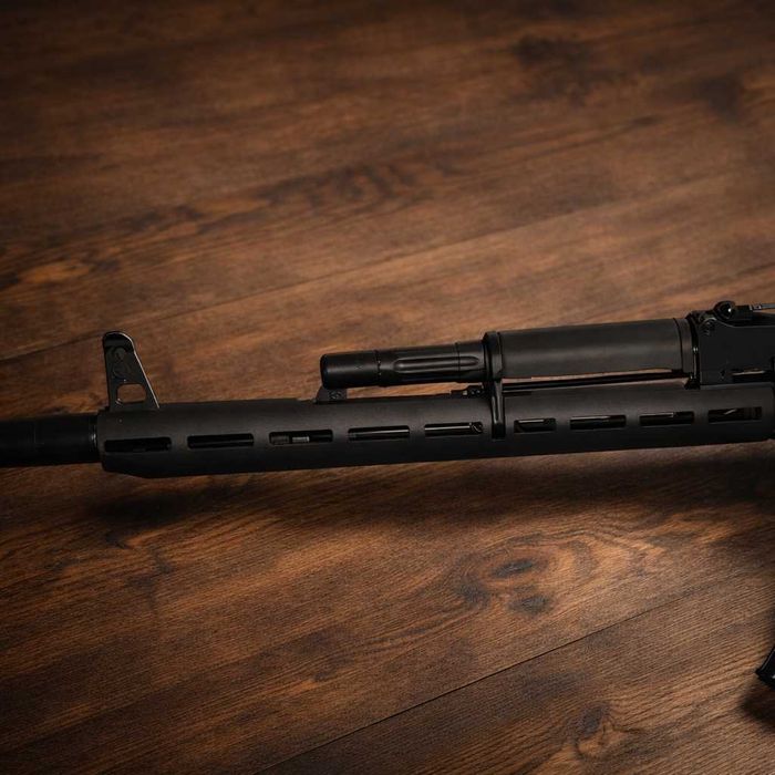 Сталева цівка на AK-74 M-LOK (слива)