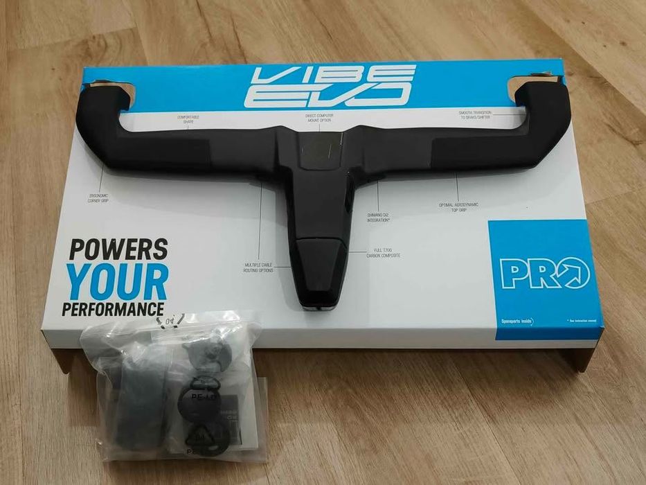 Guiador integrado Shimano PRO Vibe EVO Carbon "NOVO"