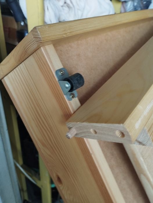 Łóżeczko drewniane dziecięce