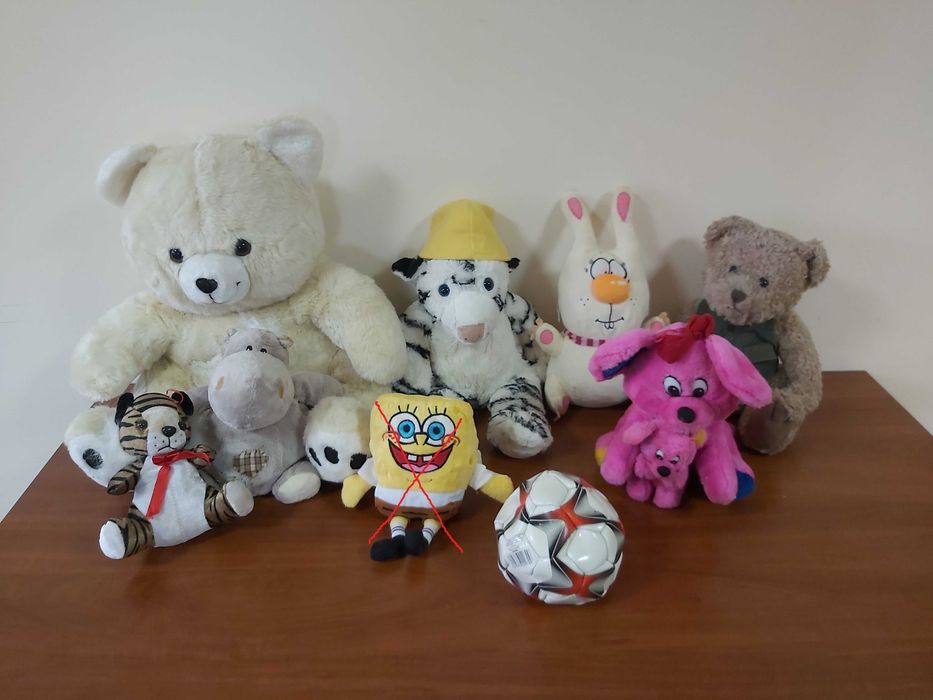 М'ягкі іграшки в асортіменті