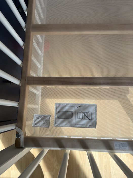 Łóżeczko dziecięce IKEA Gulliver 120x60 + materac