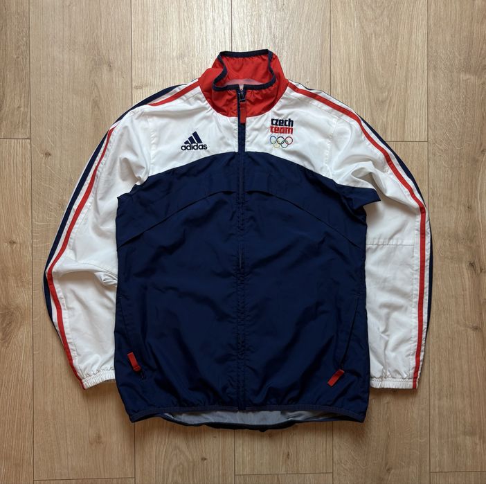 Adidas Czech Olimpic Team 2004 Afine Rare Męska M Kurtka Wiatrówka Track Jacket