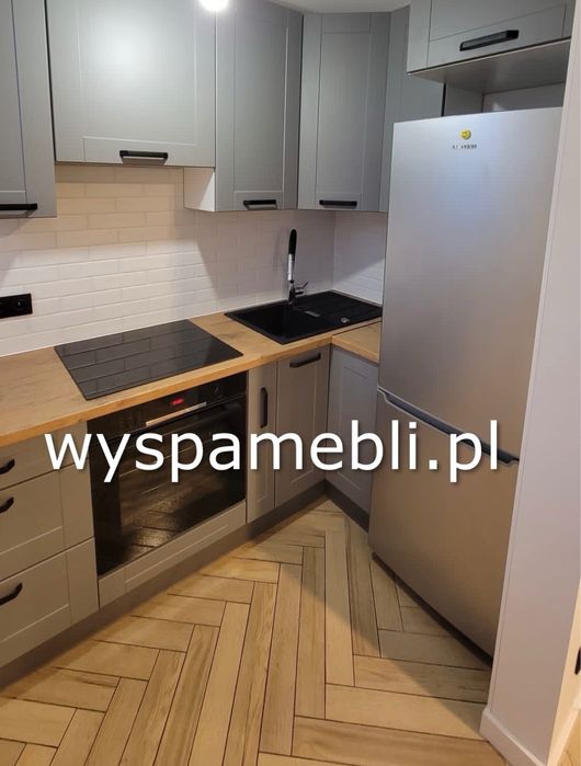 Nowoczesna kuchnia zestaw komplet NOWY meble Cargo biała szara grafit