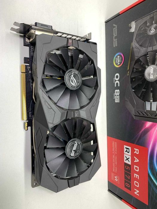 Placa gráfica ASUS ROG Strix RX 570 OC 8GB