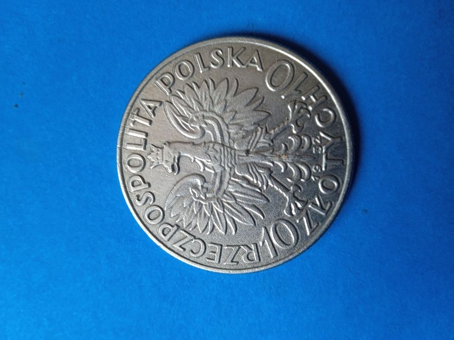 Moneta głową kobiety 10 zł,1932r.