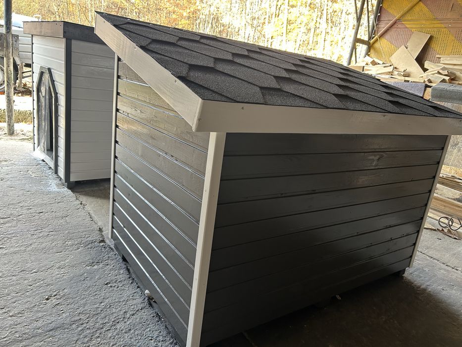 В наявності будка собача велика великих собак буда собакам утеплена