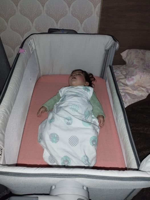 Berço Chicco Next2Me Magic Cool Grey