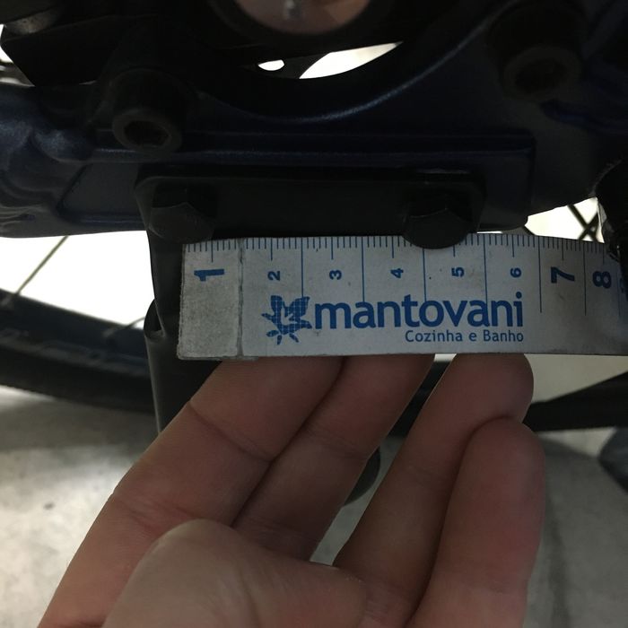 Descanso para bicicleta com furacao 4cm 40mm