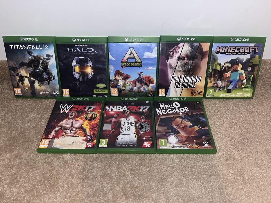 8 gier na xbox one w stanie bardzo dobrym