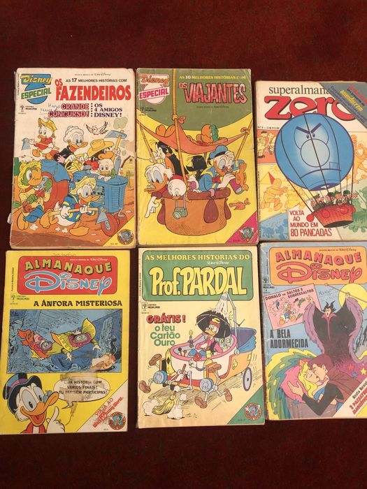 22 livros de banda desenhada