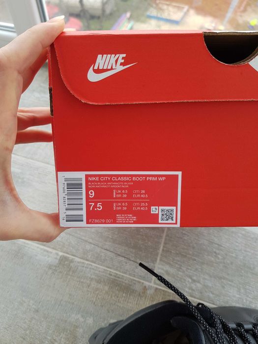 Nike City Classic Premium Waterproof ботинки черевики р. 40,5 - 41