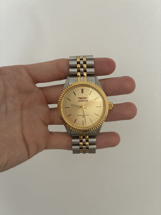 Relogio Invicta Dourado e Prateado