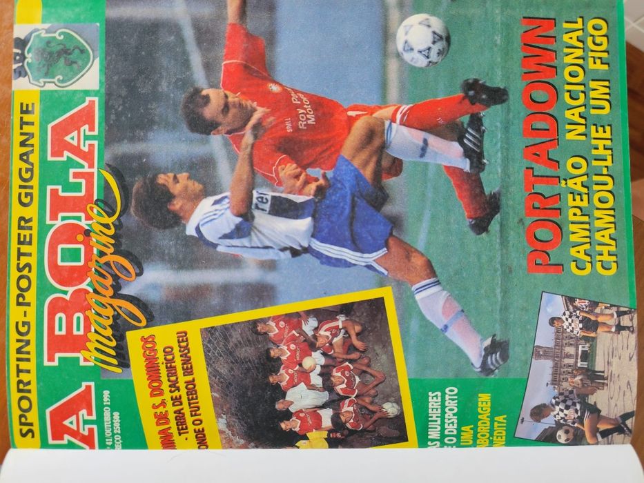 A Bola 130 revistas. Junho 1987 a março 1998.