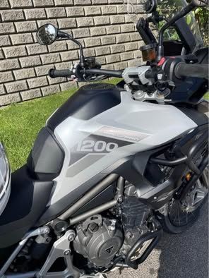 Triumph Tiger 1200 rally pro, 03/2024, garantia até 03/2028