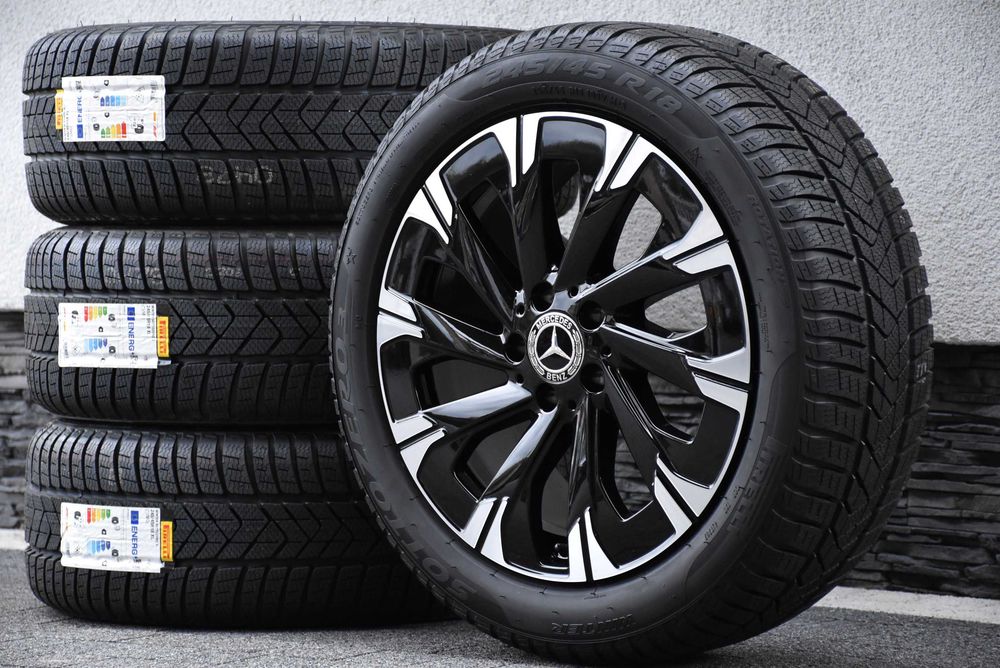 Koła zimowe OEM Mercedes V KLASA W447 W448 VITO Viano 18" NOWE Pirelli MO Vito Tourer