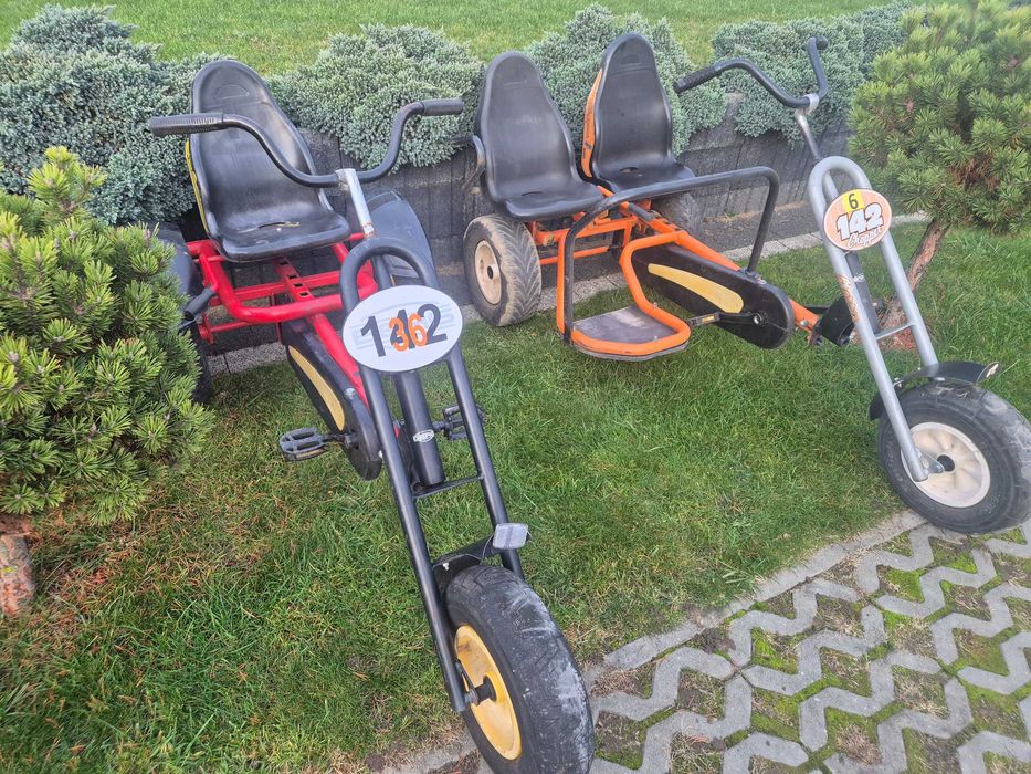 Gokarty, gokardy, gokart BERG - komplet 7 sztuk. Gryfice (zach-pom)