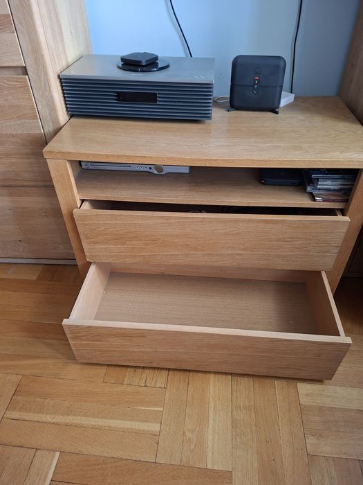 Szafka dębowa Rtv