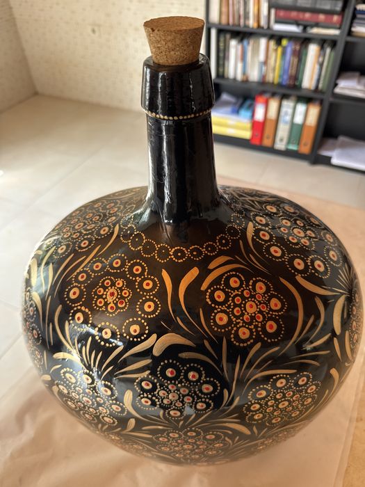 Garrafao de 25L pintado ha mão
