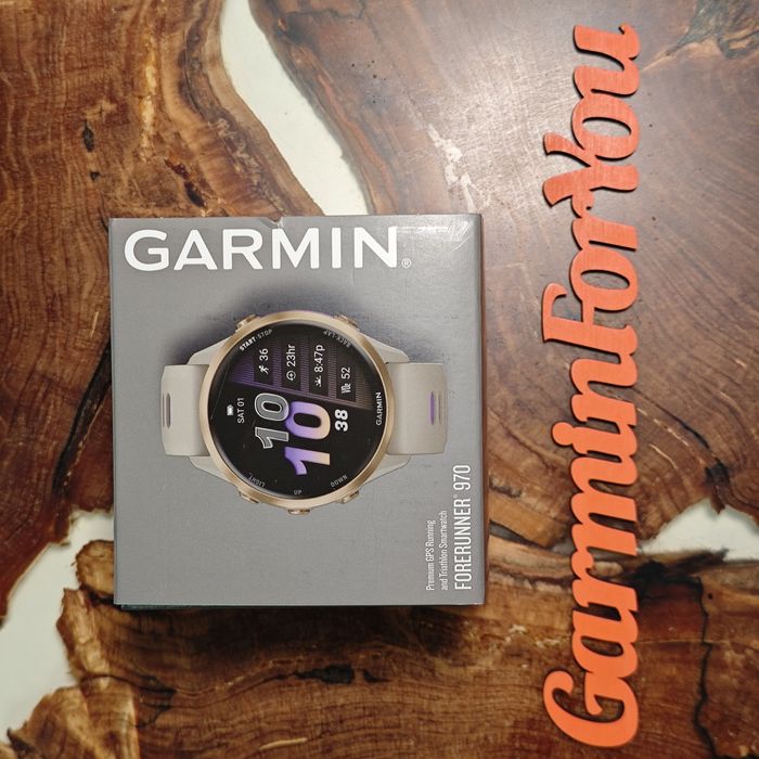 Garmin Forerunner 970 Soft Gold Titanium 010-02969-12