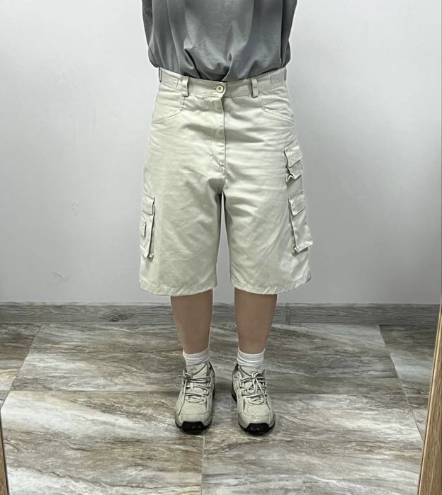 Вінтажні широкі карго шорти мультипокет Baggy loose fit cargo shorts rap sk8