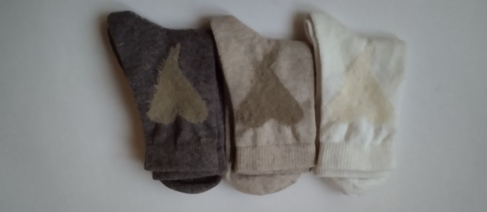 Шкарпетки теплі сердечка