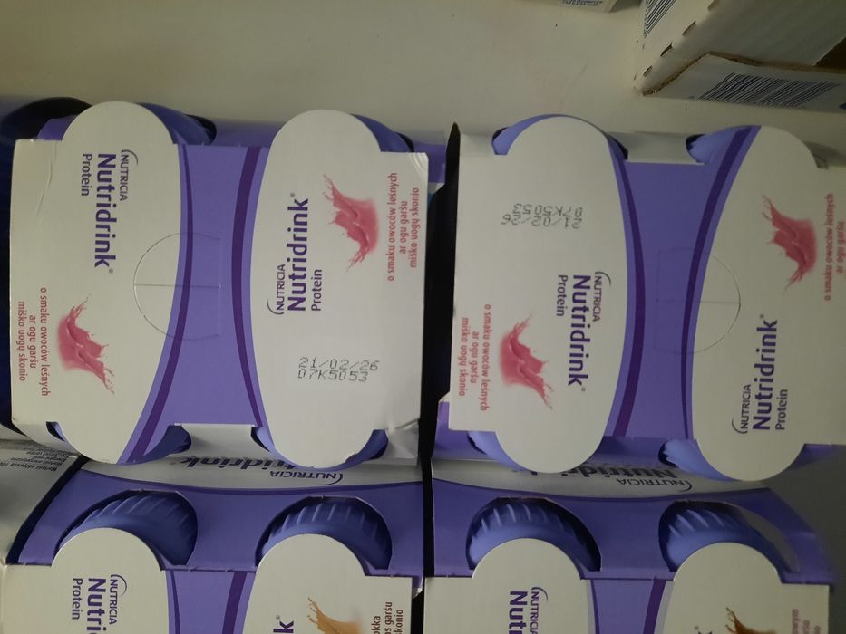 Nutridrinki rózne smaki