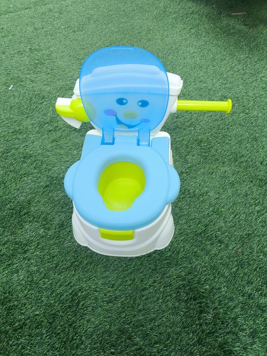 Penico de transição  com suporte de papel higiénico