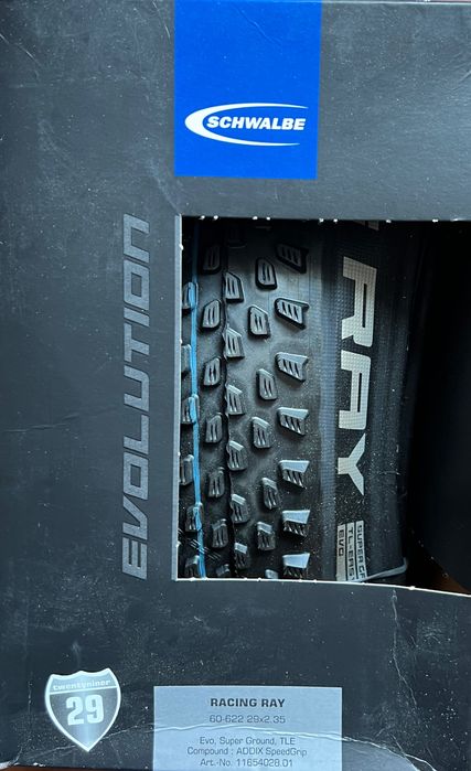 Opona Schwalbe Racing Ray 29x2.35 Evo Super Ground TLE – nowa