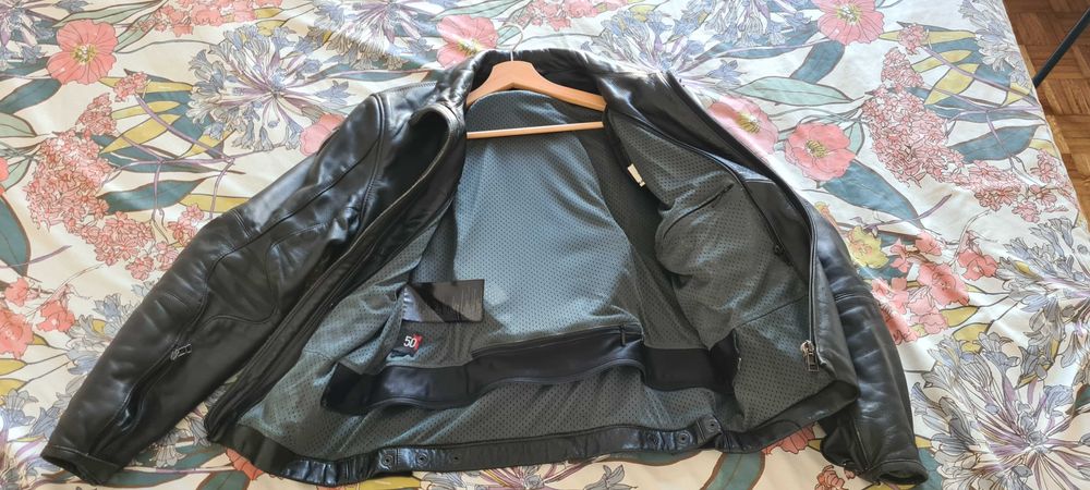 Casaco inverno motard Dainese pele