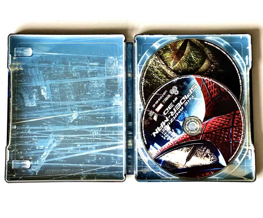 Caixa Metálica O Fantástico Homem-Aranha (Blu-ray 3D + 2D)Como novo!