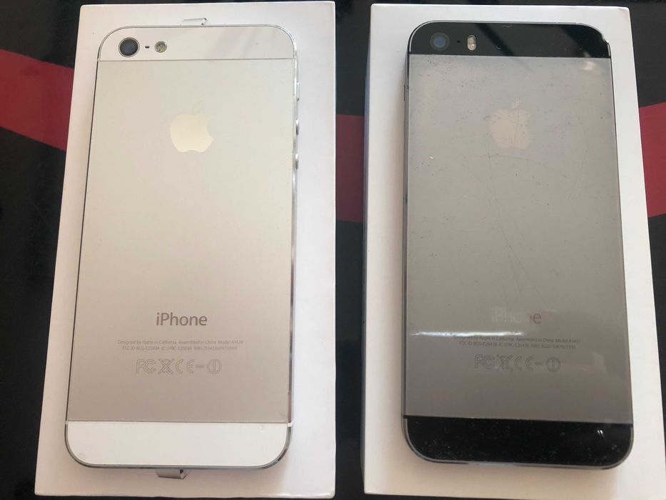 Apple iPhone 5 16GB White, 5s 16GB SpaceGrey