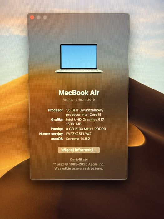 MacBook AIR 13 [128GB/8GB]