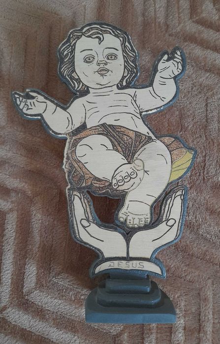 arte decorativa em pirogravura