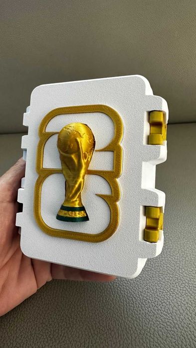 Caixa para 250 cromos da Copa 2026 - Printme!Kika