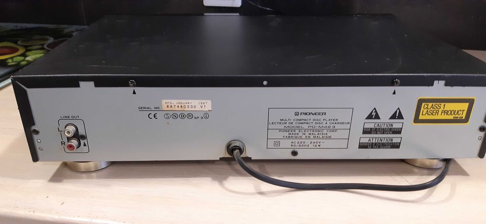 Pioneer PD-M423 zmieniarka na 6 płyt wieza sprawna z magazynkiem