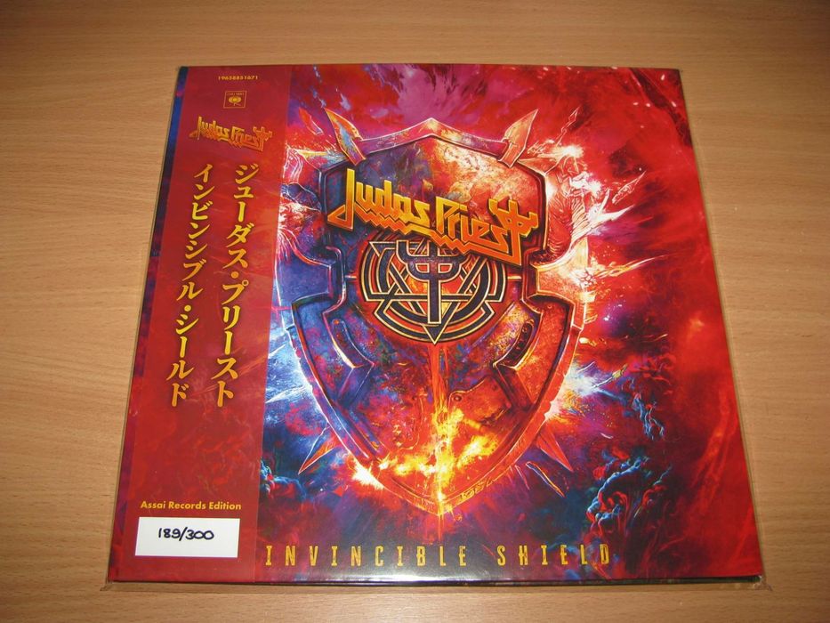 JUDAS PRIEST Invincible Shield (2024 Limited MC, CD, LP, вініл, платів