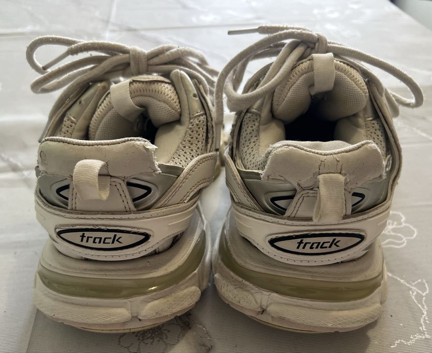 Balenciaga track white