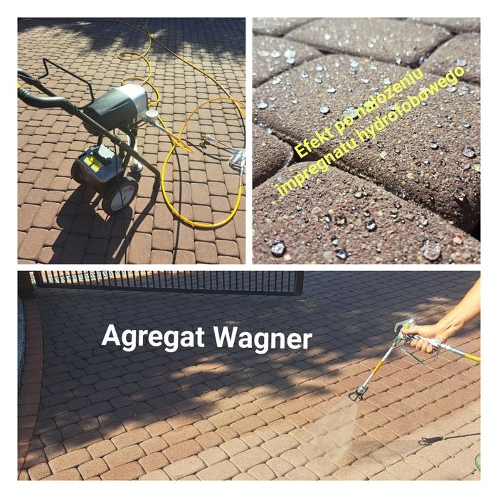 Mycie kostki brukowej elewacji dachów Greg-Busch Patrol Washing