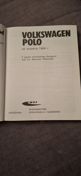 Książka Sam naprawiam samochód Volkswagen Polo