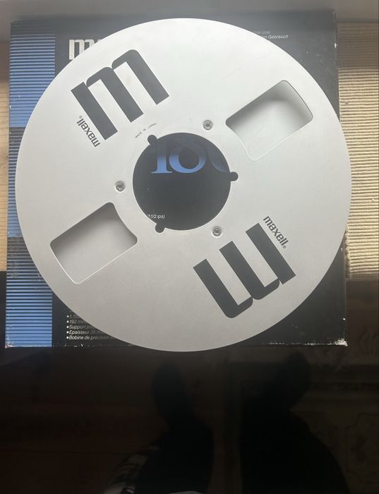 Maxell spule orginalne opakowanie 26,5 cm 10,5 cali