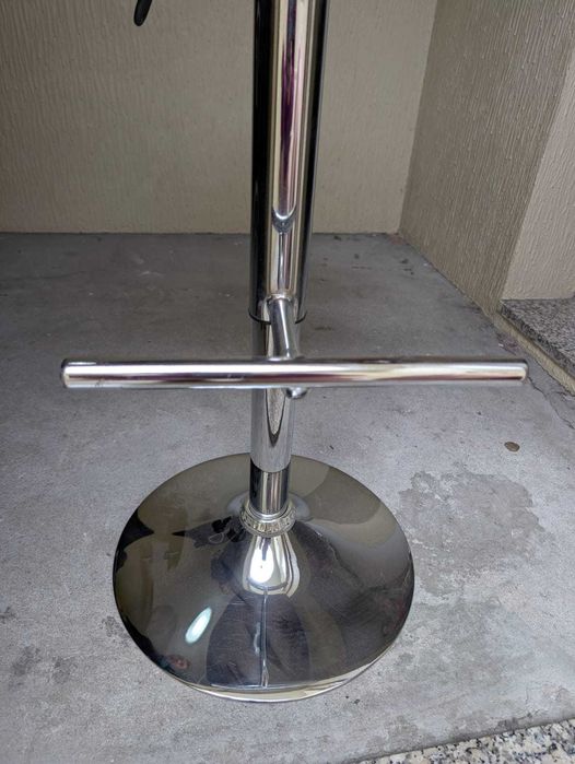 Banco de bar sólido, altura regulável