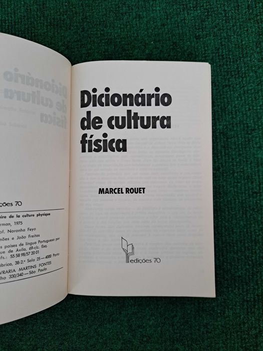 Dicionário de Cultura Física - Marcel Rouet