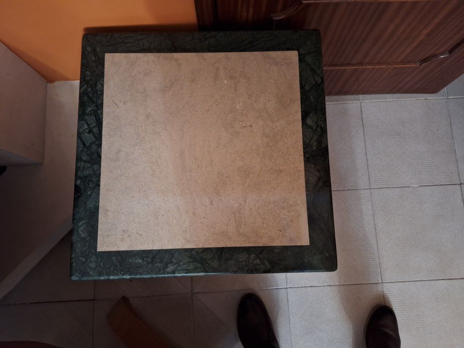 Aparador TV + mesa centro mármore