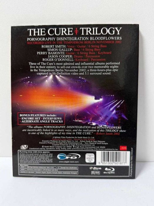 The Cure - Trilogy Live Koncert na płycie Blu-ray