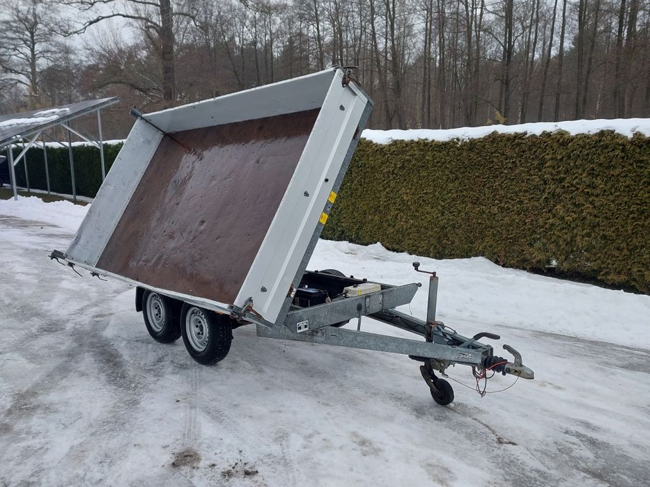 Przyczepa wywrotka kiper 3 strony Bockmann 2700kg DMC 2.7T